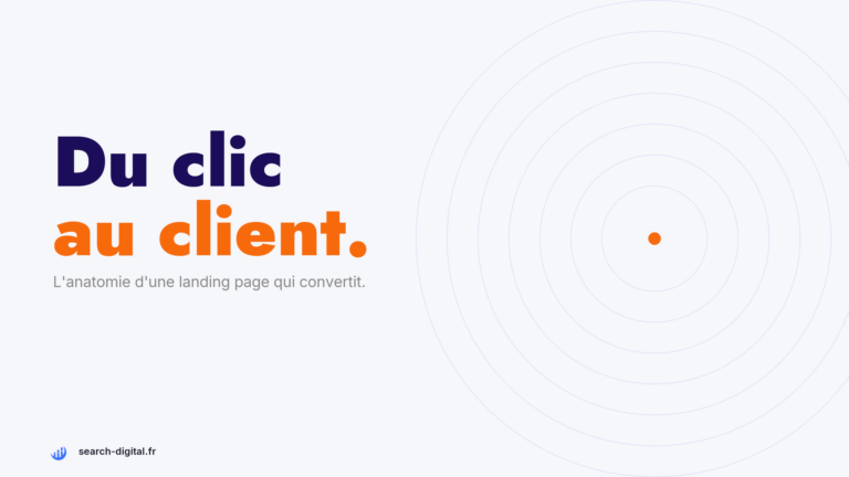 Landing page Google Ads optimisée pour la conversion