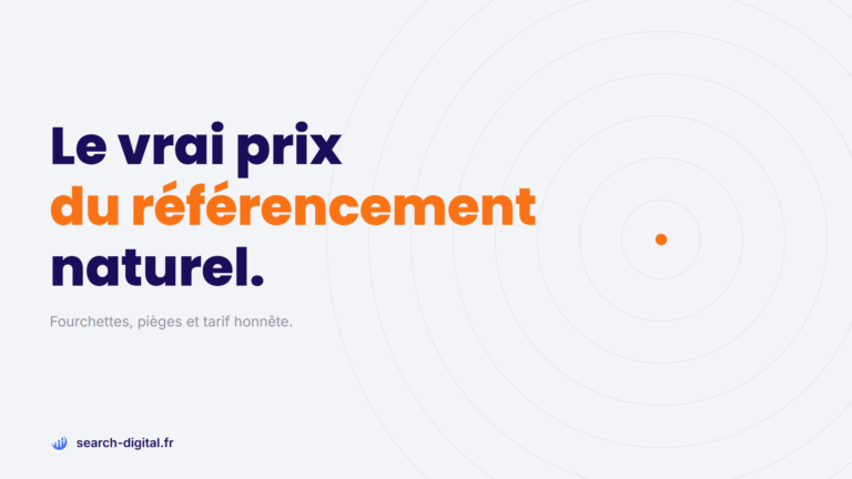 Prix du référencement naturel : combien coûte le SEO en 2026
