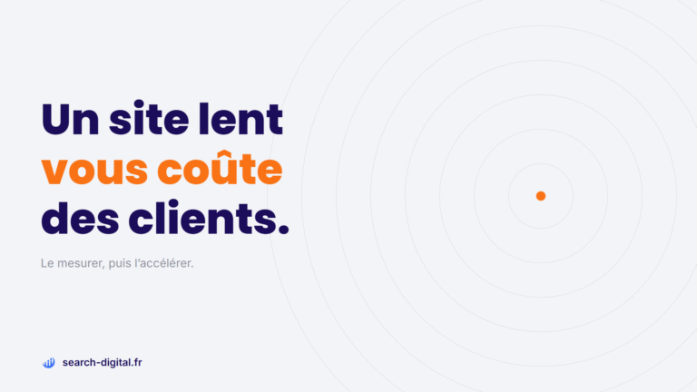 Chronomètre posé sur un clavier illustrant un site internet lent à charger
