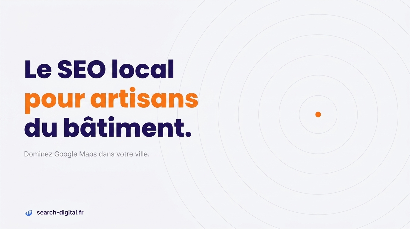 Référencement local artisan sur Google Maps